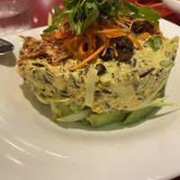 Curried rice - living food at Au Lac in Fountain Valley
