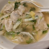 Wonton soup at Au Lac in Fountain Valley