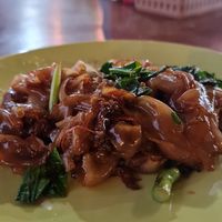 Thai soy sauce noodles- Pad See Ew at Nok's Kitchen in Koh Phangan