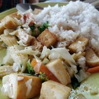 It's used to look better before we ate from it :) at Nok's Kitchen in Koh Phangan