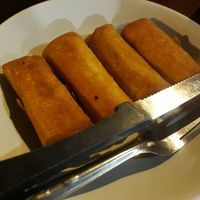Spring rolls at Nok's Kitchen in Koh Phangan