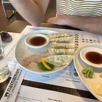 Vegetables gyoza  at Namamen - Messeplatz in Basel