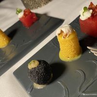amuse bouché that is to die for!!! at Hotel Raphael in Rome