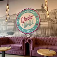 inside at Wonder Waffel in Basel