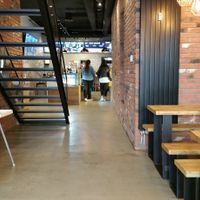 Interior at Wonder Waffel in Basel