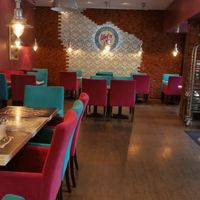 Interior at WonderWaffel in Bern