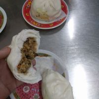 Mushroom bahn bao steam bun at Giac Nguyen in Ho Chi Minh City