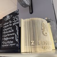 tea menu #Veganuary at Zeitgeist in Fellbach