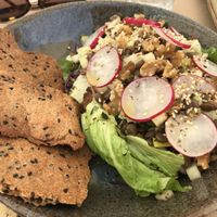 Lentil salad  at Tazza in Giro in Lisbon