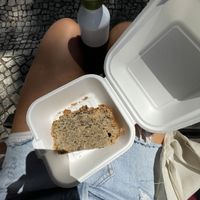 Banana cake   at Tazza in Giro in Lisbon