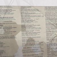 Menu   at Tazza in Giro in Lisbon