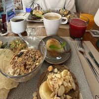 Vegan brunch  at Tazza in Giro in Lisbon