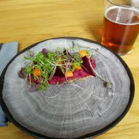 Micealangelo smørrebrød at Kompasset in Copenhagen