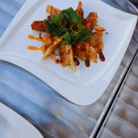 Teigtaschen mit Champignonssauce at Mr. Nam  in Vienna