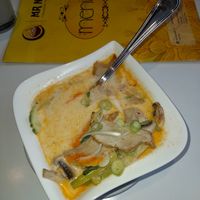 Kokosmilchsuppe mit veganem Sojafleisch :D at Mr. Nam  in Vienna