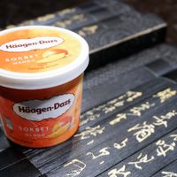 ice cream at Jiāng Jìn Jiǔ Vegetarian BBQ in Taichung