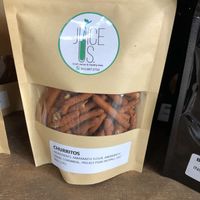 Mini Savory churritos at JuiceUs in Brownsville