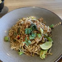 Pad Thai mit Gemüse und Tofu at Wagamama in Parndorf