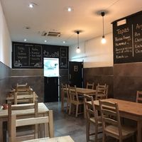 Interior  at Melocotón Vegan Burger in Barcelona