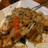 Drunken Noodle (medium-hot spice) at Bangkok Square in Gainesville