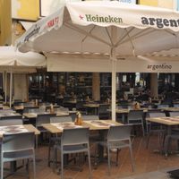 Exterior at Argentino in Lugano