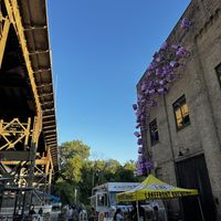 Fun location in the summer   at Lakefront Brewery in Milwaukee