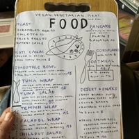 Menu april  at Chillout Cafe & Craft in Perhentian Islands