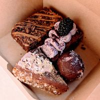 Plant-based treats at Bruket Kaffebar in Helsingborg