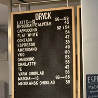   at Bruket Kaffebar in Helsingborg