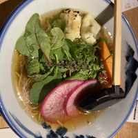 Vegan ramen   at Afuri - Ebisu in Tokyo
