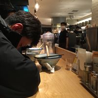 Drunk and taking up a seat at Afuri - Ebisu in Tokyo