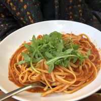 Spaghetti mit Linsen Bolognese at Stadtflair in Koblenz