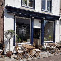 front with terrace at Jardin in Goes