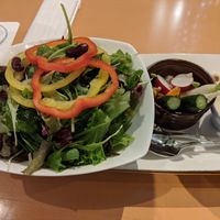 power salad at Cafe Tosca in Yokohama