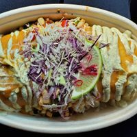 Tofu burrito at El Green Go's - Food Truck in Anchorage