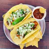 Street tacos.  at El Green Go's - Food Truck in Anchorage