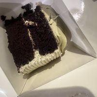 Matcha cake  at Aburaya in Oakland