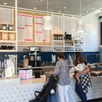 Ordering counter  at Parakeet Cafe in Del Mar