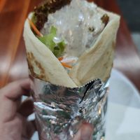 Falafel with hummus at Falafel Factory in Koh Samui