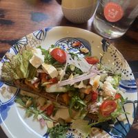 Roasted Pumpkin Sandwich + free water  at Ellie's Cafe in Hoi An