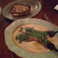 Aubergine in tahini 👌 at The Kitchen in Tbilisi