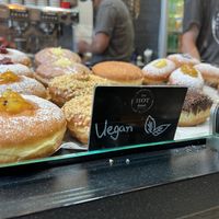 The vegan tray   at The Hot Donut in Dublin