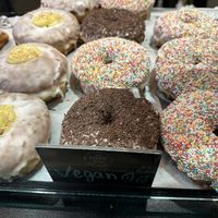 Large donuts  at The Hot Donut in Dublin