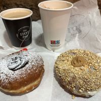 Large donuts  at The Hot Donut in Dublin