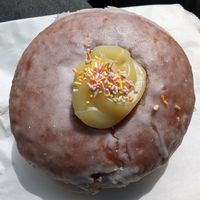 Lemon curd at The Hot Donut in Dublin