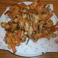 Vegetable Tempura at On the Table in Pattaya