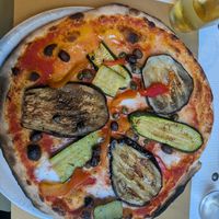 Vegetariana mit veganem käse at La Sosta degli Artisti in Genoa