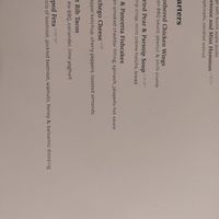 Menu 2 at White Horse in Shrewsbury