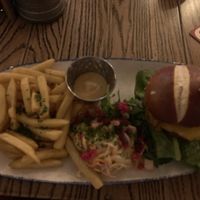 House burger at White Horse in Shrewsbury