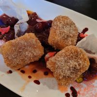 Deep-fried rice pudding at Frenzen in Moenchengladbach